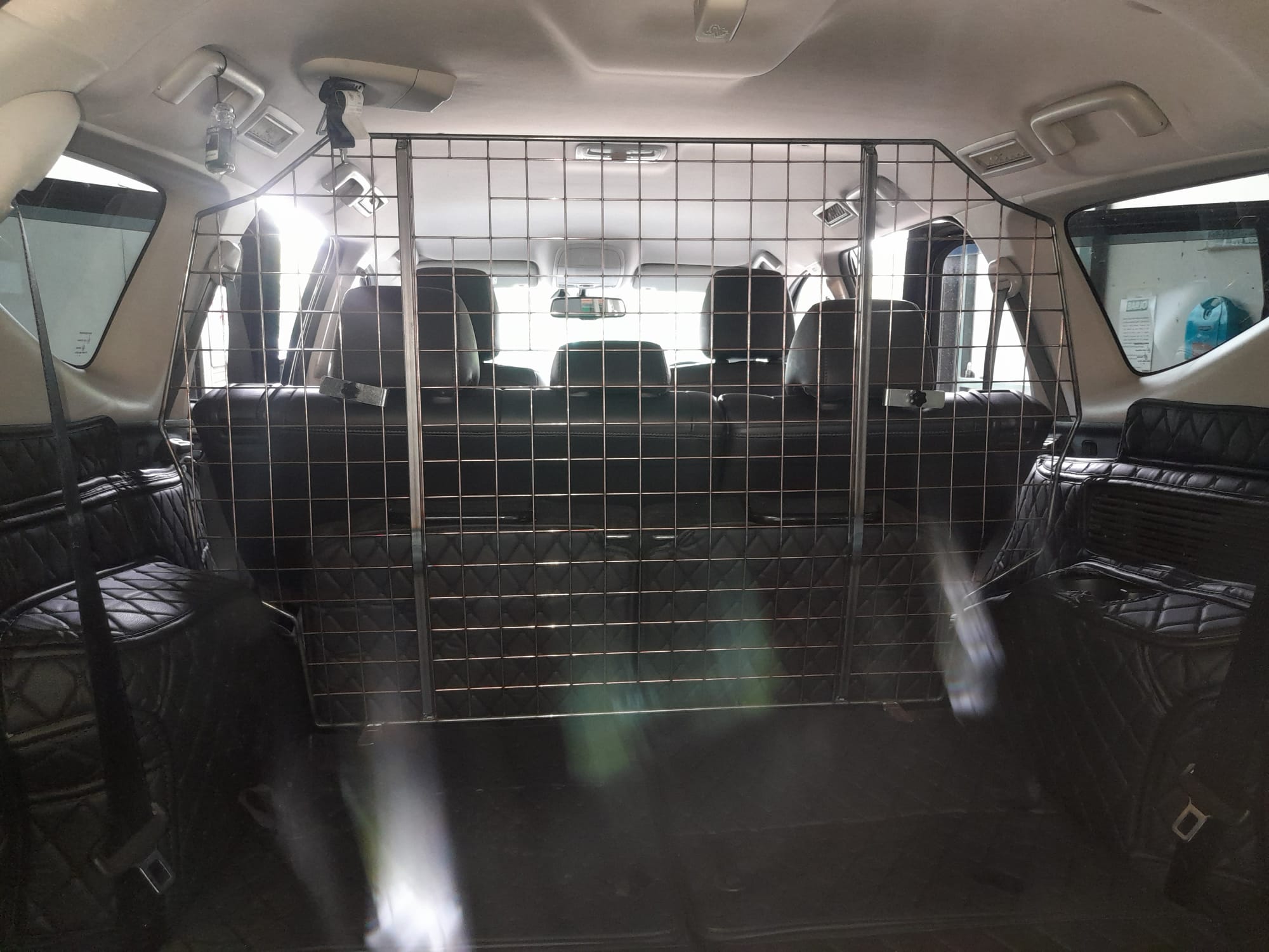 Bespoke Dog Guard - Mitsubishi Shogun Sport 2018 onwards (7 seater with 6 + 7 seat folded down)
